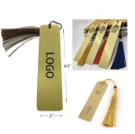 ST10897 Gold Brass Finish Bookmark with Tassel