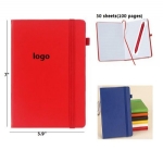 ST11143 PU Leather Notebook with Elastic Band Pen