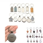 ST11557 Round Key Rings with Metal Split