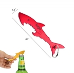 ST11531 Shark Bottle Opener Keychain
