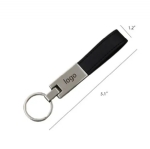ST11592 Metal PU Keychain
