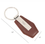 ST11589 Metal PU Keychain