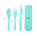 ST11619 Wheat Straw Cutlery Set