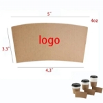 ST11353 4oz Custom Paper Coffee Sleeves