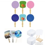 ST11465 Deluxe Hand Fan-Clouds