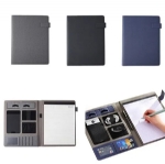 ST11419 A4 Portfolio Padfolio PU Leather Binder Writing Pad