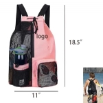 ST11694 Swim Bag Mesh Drawstring Backpack