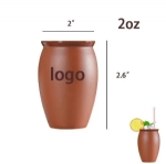 ST11766 Mexican Clay Glasses
